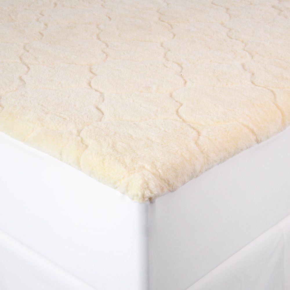 Super Cozy Plush Fleece Waterproof Mattress Pad