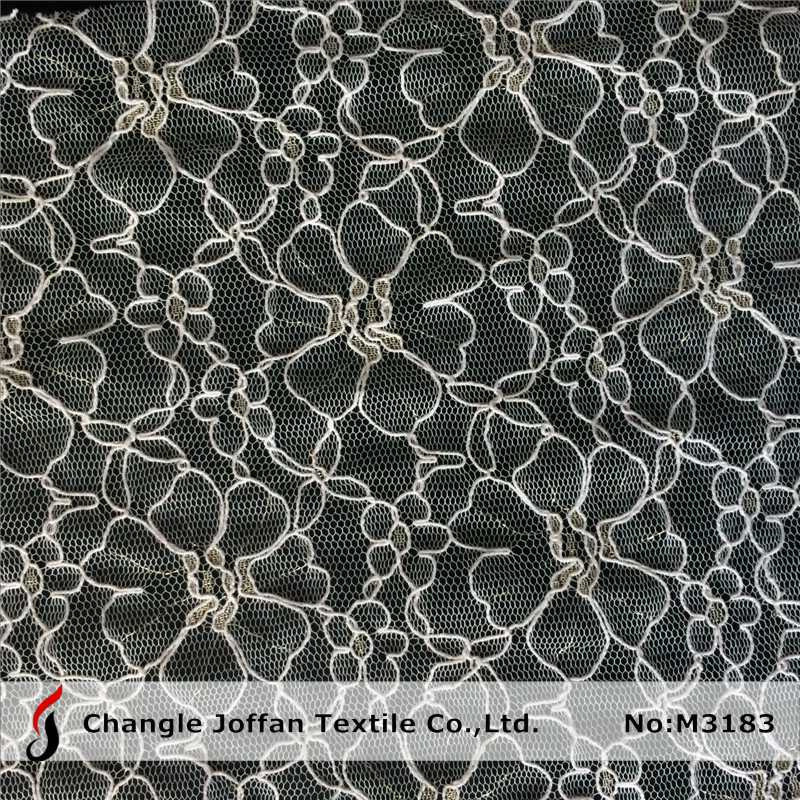 African Metallic Net Lace Fabric (M3183)