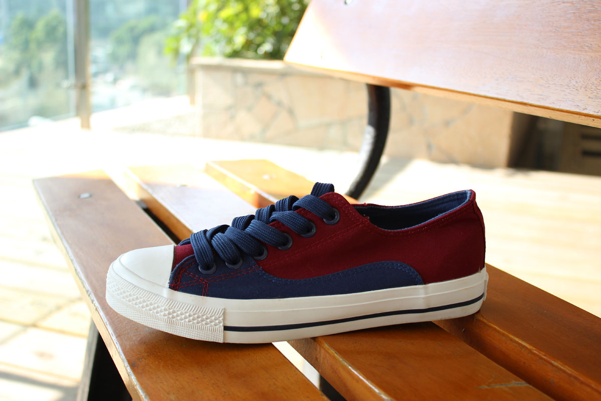 Vulcanized Rubber Outsle Canvas Footwear for Men (SNC-03001)