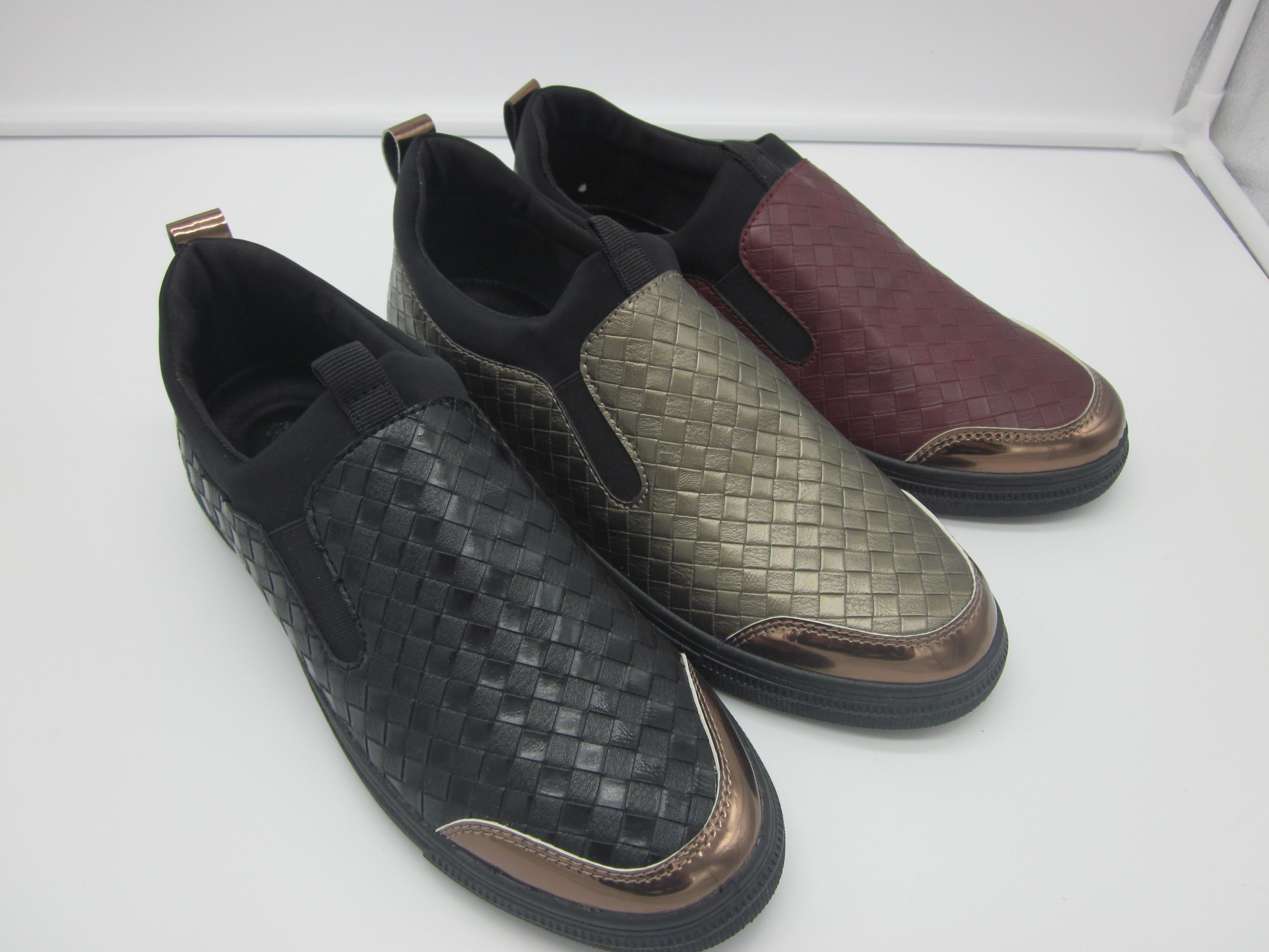 New Style Shiny Paillette PU Men's Casual Shoes