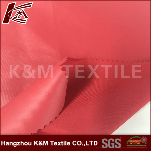 Garment Fabric Twill Taslon PU-Coating Nylon Fabric