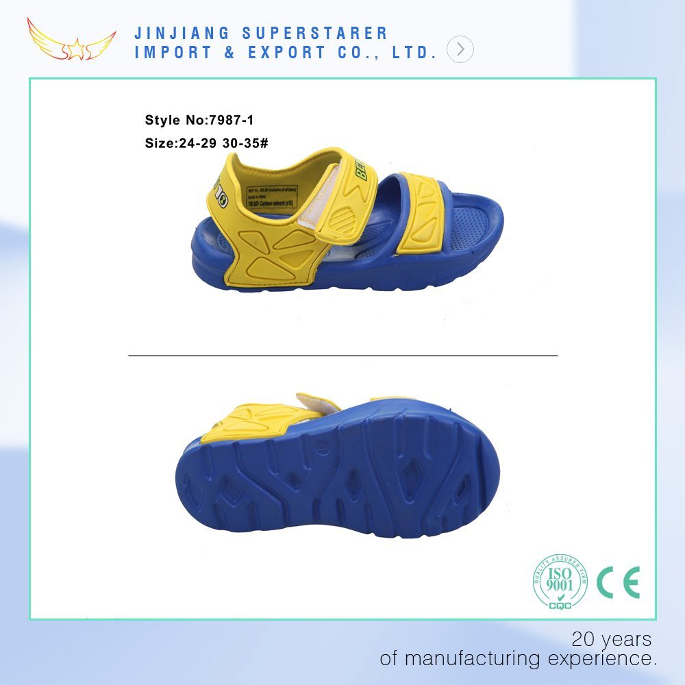 Latest Design EVA Child Sandals with Stick Strap