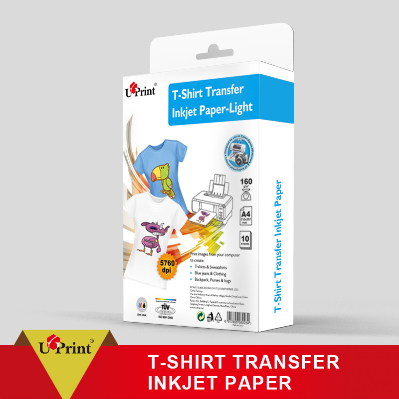 A4 A3 Size Laser& Inkjet Dark and Light Heat Transfer Paper Dark