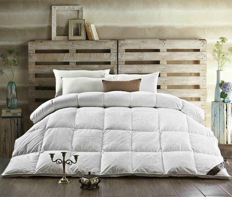 Twin Size 75% Grey Duck Down Comforter