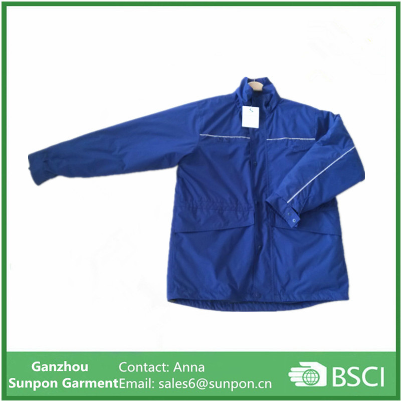 100% Polyester Peach with PU Coating 3-in-1 Winter Jacket