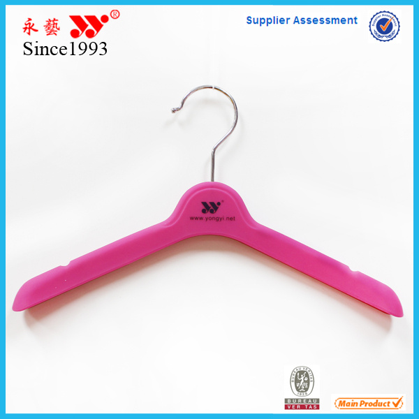 High Quality Rubber Baby Top Clothes Display Hangers