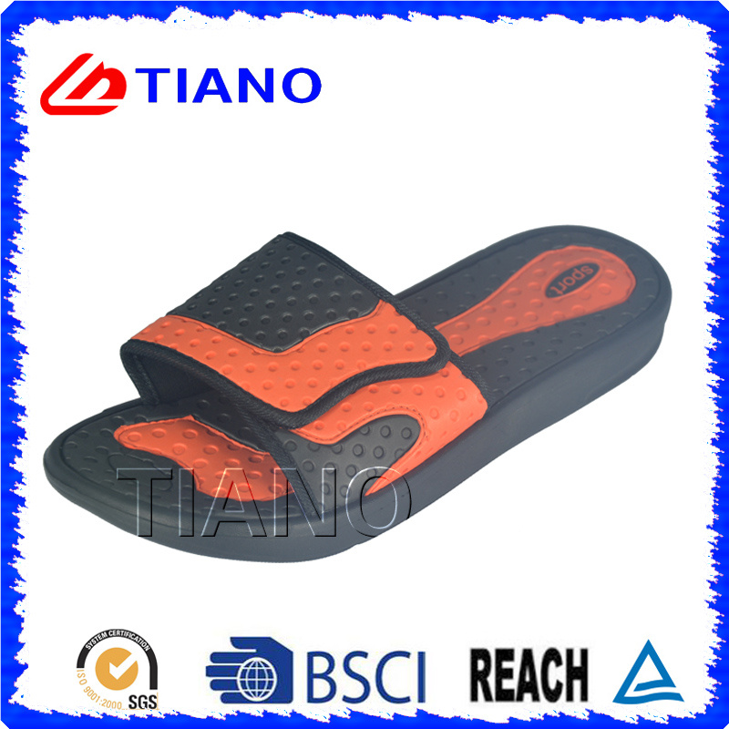 Comfortable Casual Men EVA Beach Slipper with Hook & Loop (TNK20016)