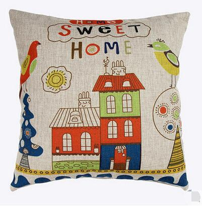 100% Polyester Cute High Quality Decorative Cushion