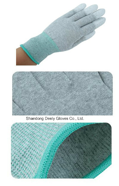 PU Anti-Static Gloves Electronic Working Antiskid Fingers Protection