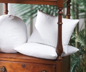 Duck Feather Pillow Microfiber Cushion Insert