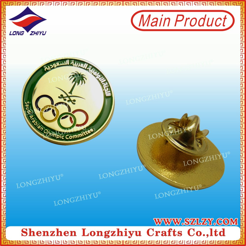 Custom Metal label Pin Badge Buttons