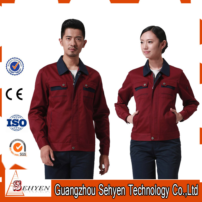 Custom Industrial Factory Worker Uniform with Cotton