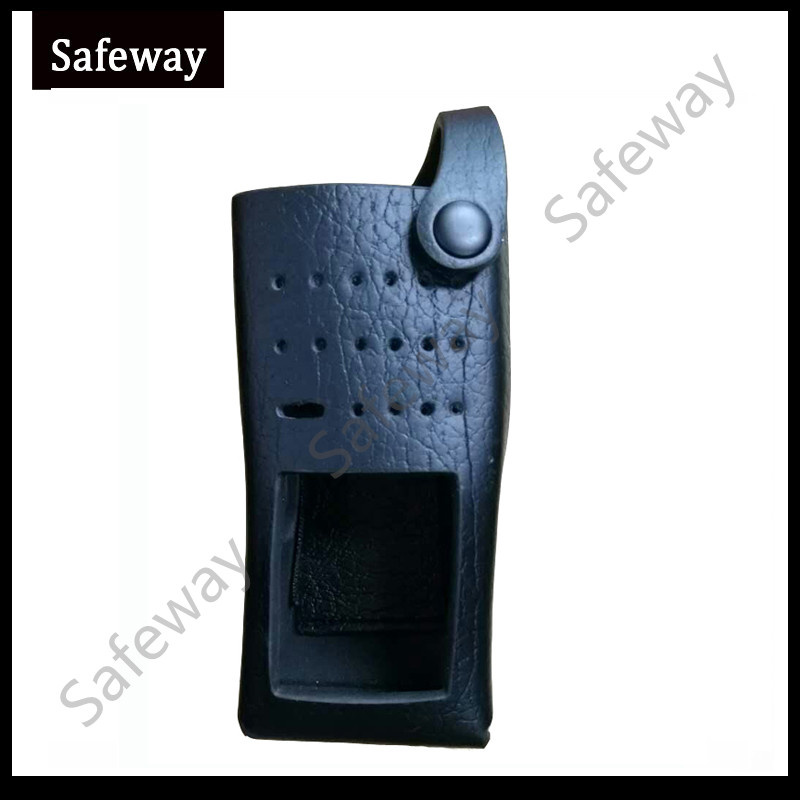 Leather Pouch Case for Motorola Dp2600