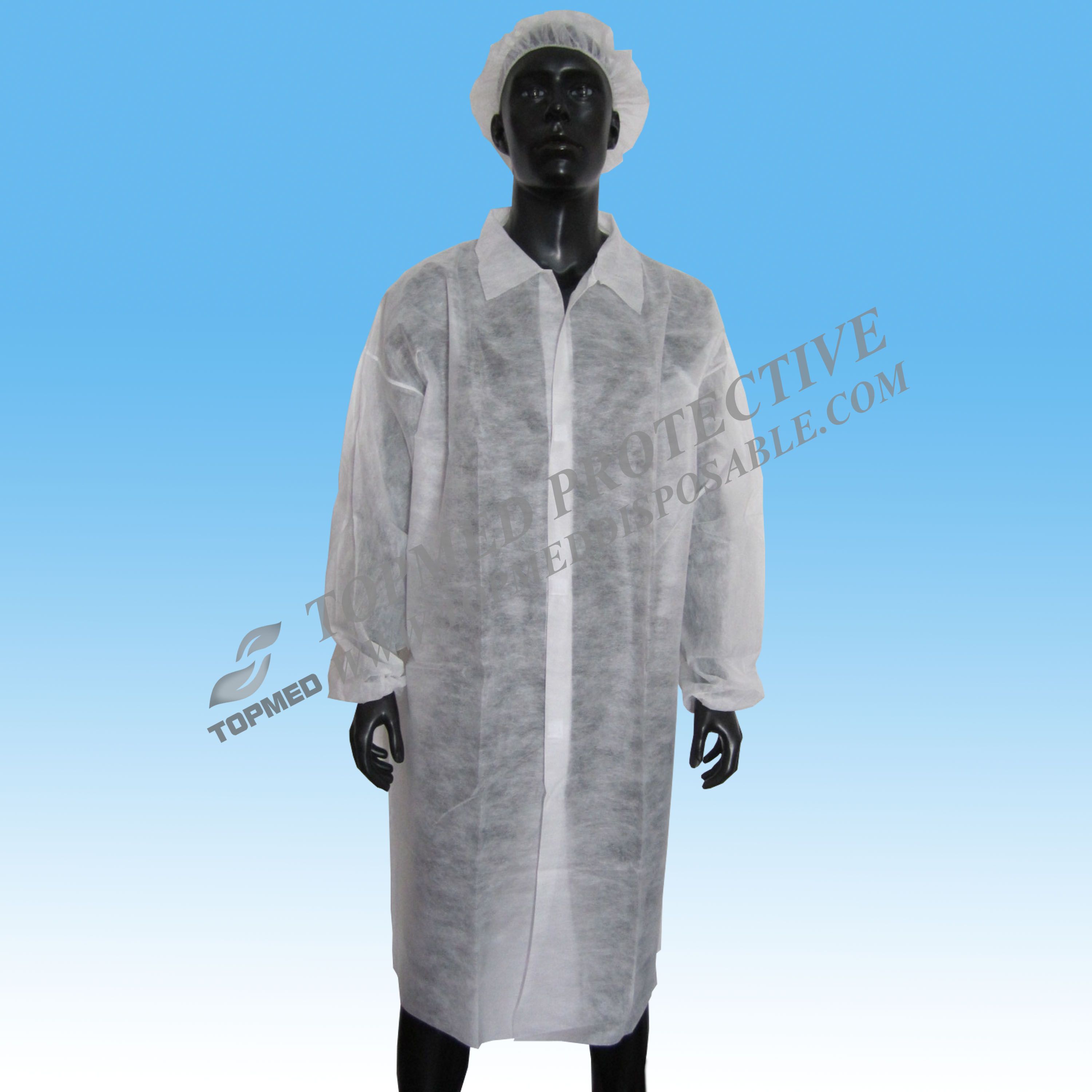 White Cheap Lab Coats, Medical Lab Coats for Unisex