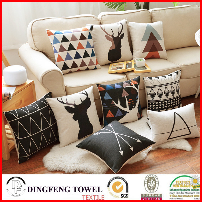 2017 New Design Digital Printing Cushion Cover Df-A758