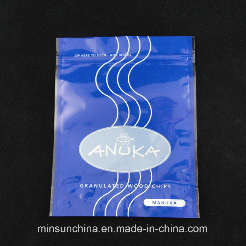 Plastic Stand up Ziplock Food Packaging Zipper Bag with Window