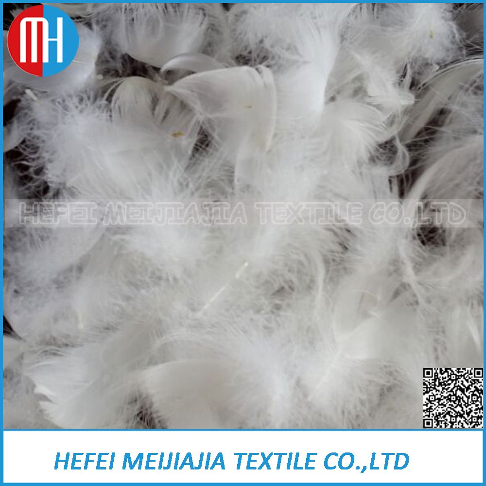 White Goose Feather with 2-4cm for Filling