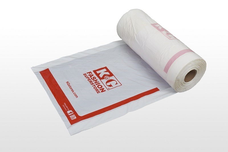 Wholesale Laundry Garment Bag on Roll Clear LDPE with Printing