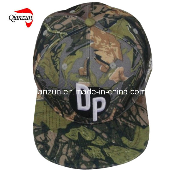 Camo Hunter 6 Panel Snapback Cap