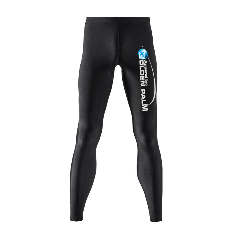 Men Printing Men's 85% Nylon 15% Spandex Compression Pants Cycling Running Tights