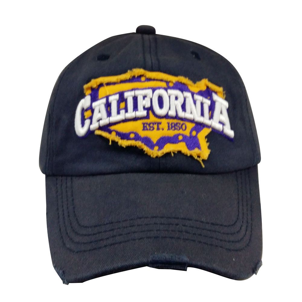 Custom Washed Baseball Cap with Applique Logo Bb1745