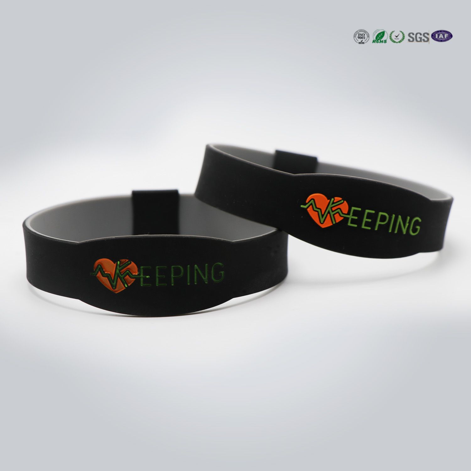 2017 New Year Christmas Custom Active RFID Wristband