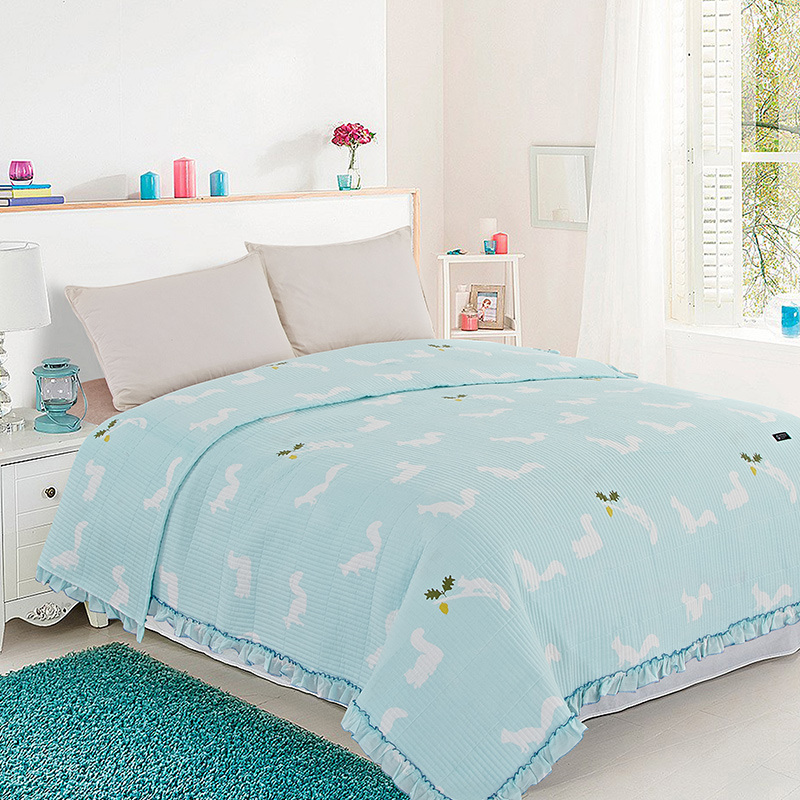 100% Cotton Printing Cool Quilts Set Wholesale Bed Spread