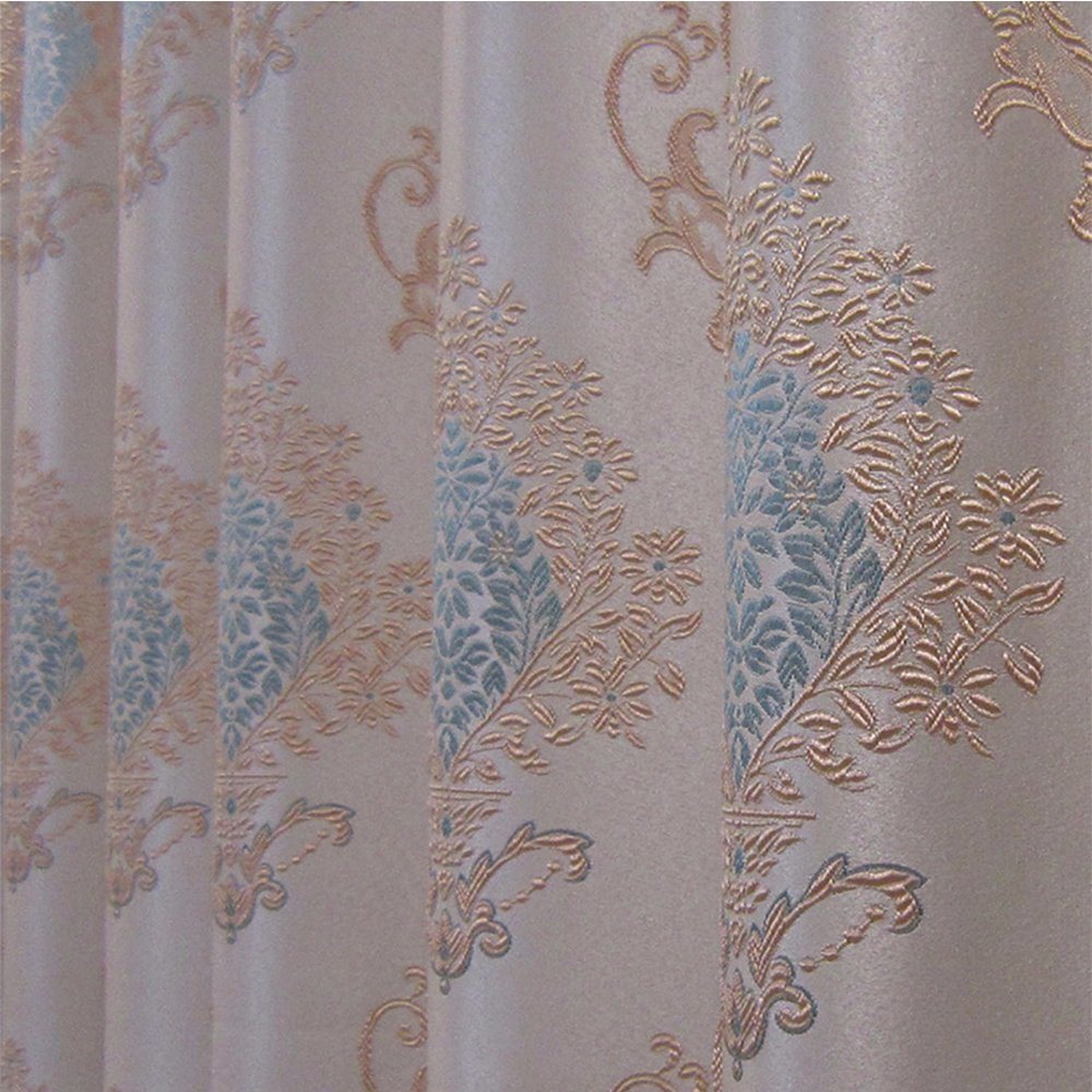Classical Polyester Rilievo Jacquard Blackout Window Curtain (33F0121)