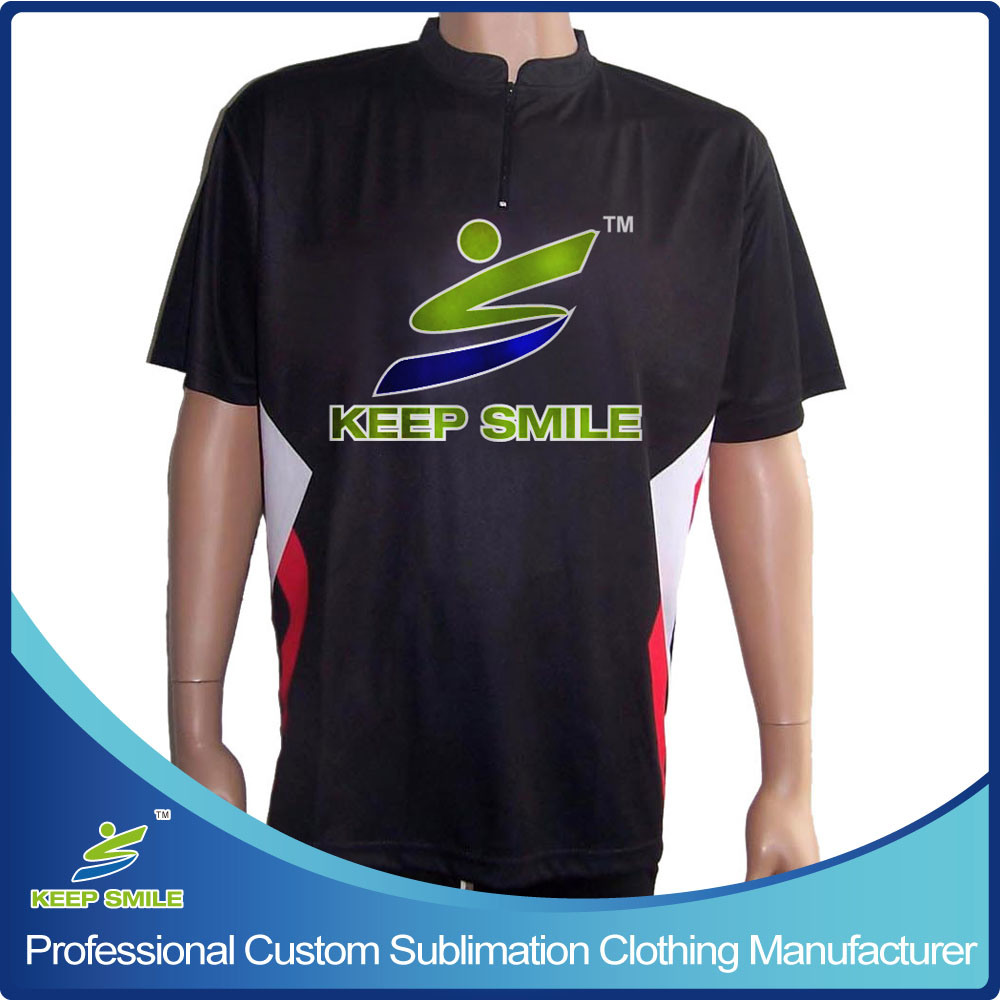 Customized Design Custom Sublimation Bowling Shirt