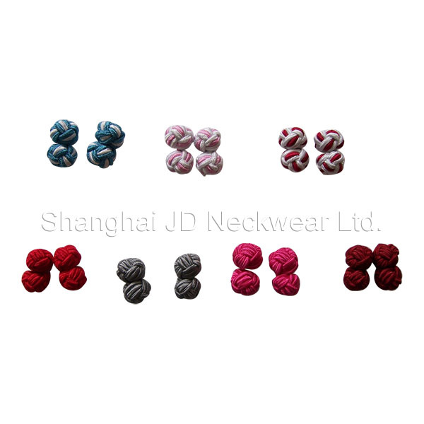 Silk Knotted Cufflinks