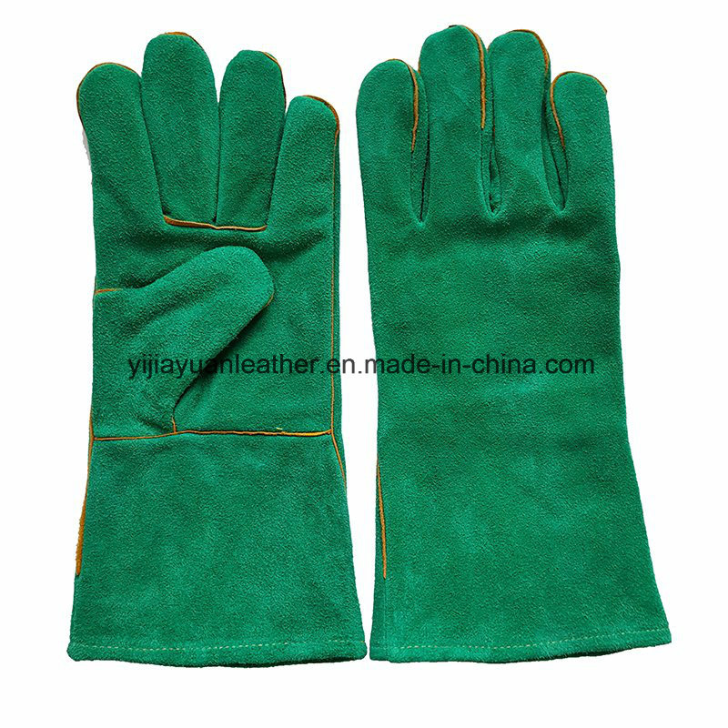 Split Cowhide Cut Resistant Welders Work Glove with En407