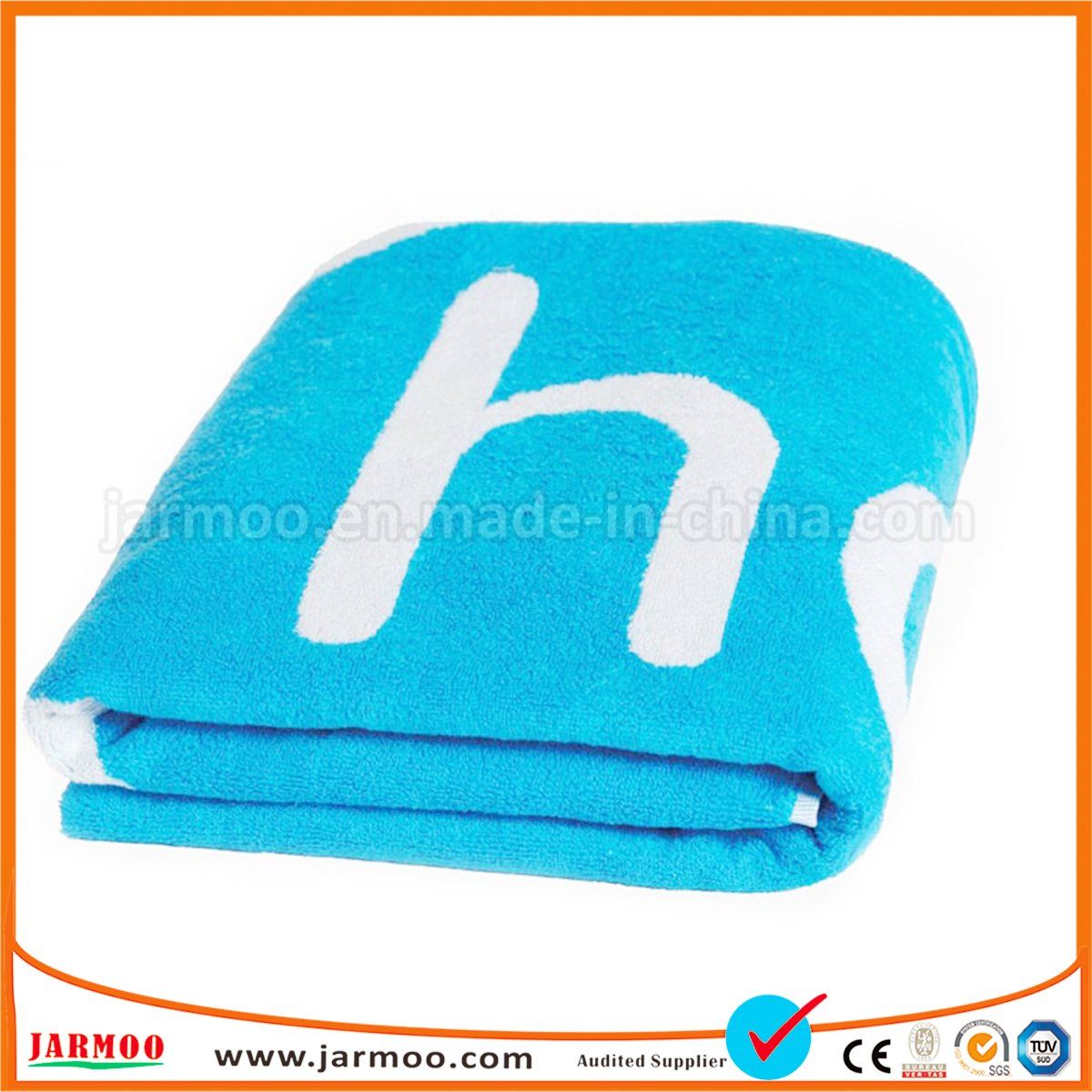 Comfortable Custom Embroidery Microfibre Towel