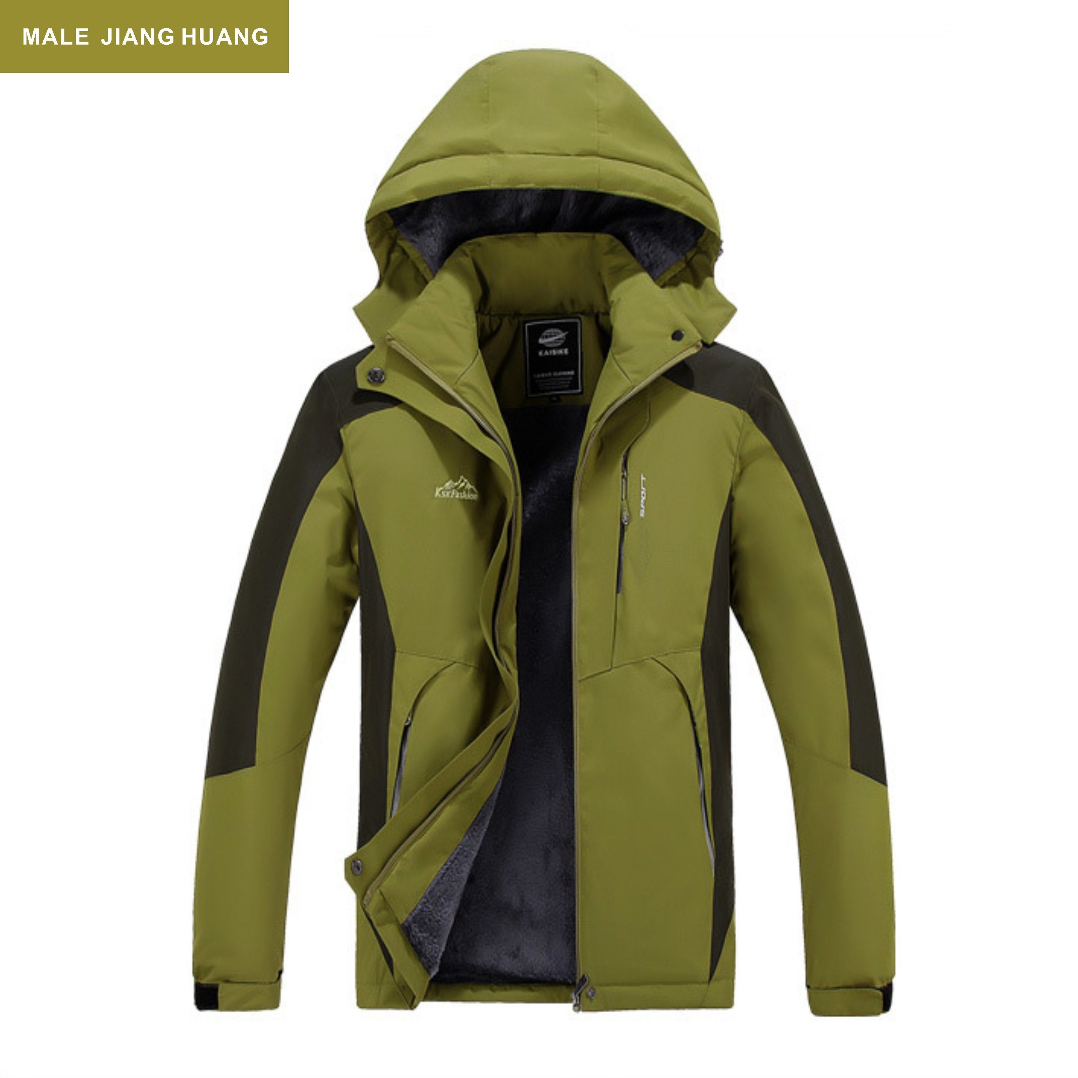 Unisex Waterproof Lightweight Raincoat Hooded Jacket
