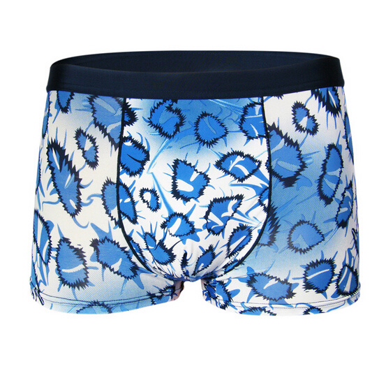 Competive Price Customize Quick Dry Knitted Polyester Men Sexy Boxers