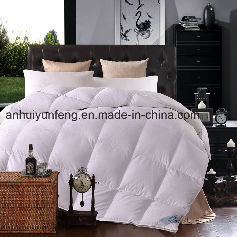 White Goose Down Alternative Microfiber Bedding Luxurious Quilt
