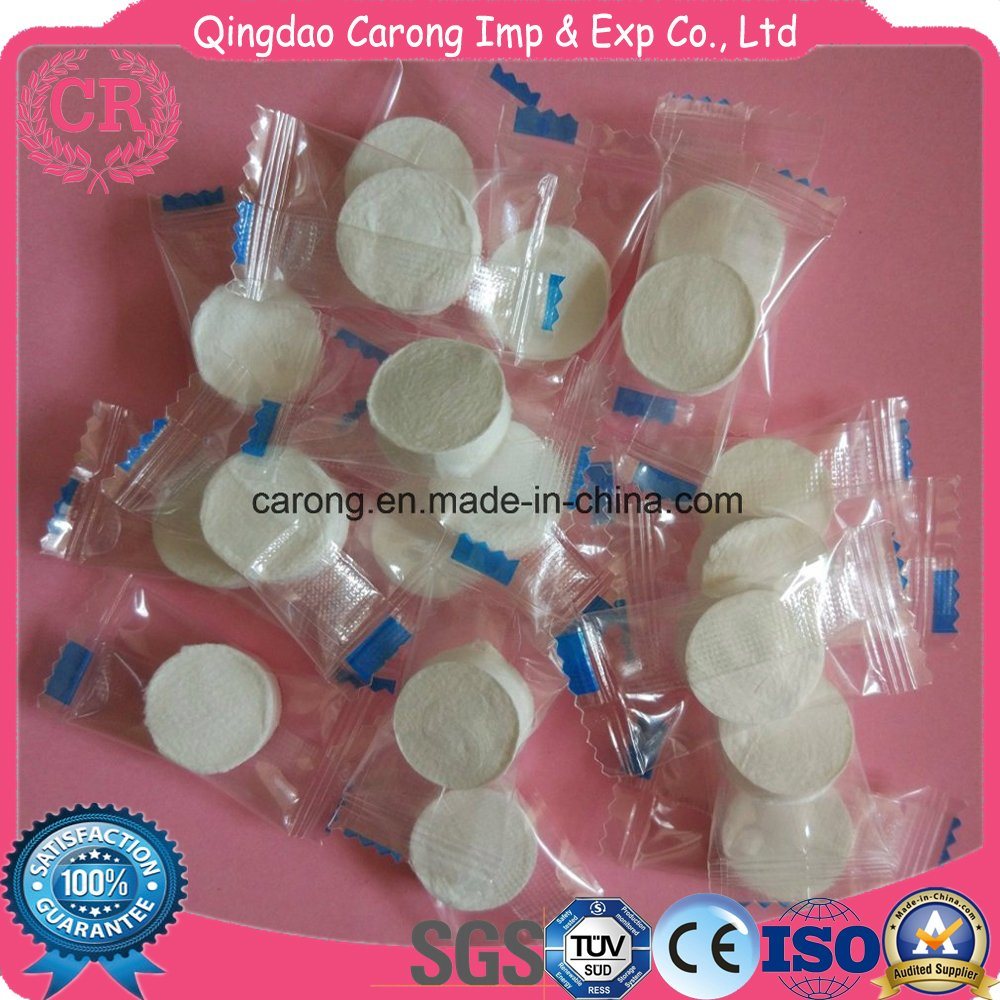 Disposable Magic Compressed Coin Tissue Towel for Travelling