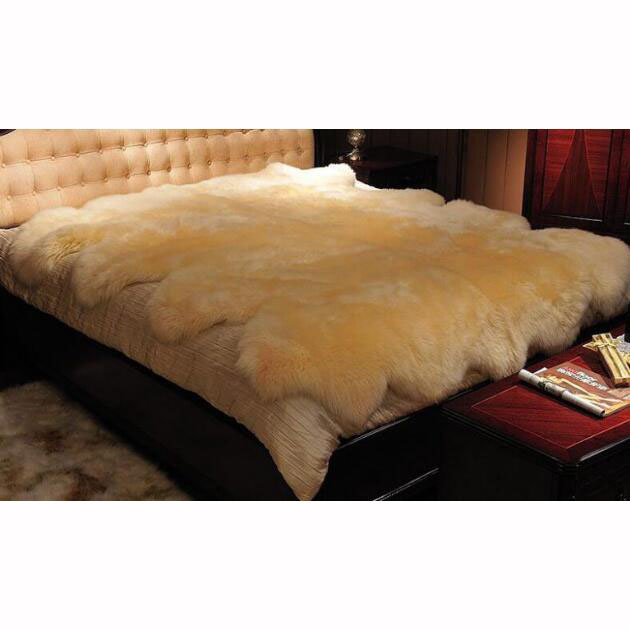 Fur Blanket Large Size Floor Carpet Australian Sheepskin Blanket