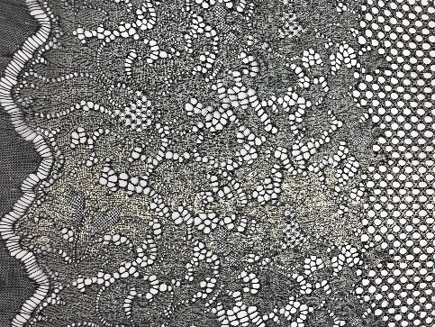 Lace Thin with Different Design, French Style Lace