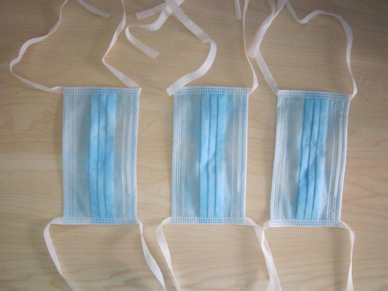Disposable Medical Tie-on Face Mask with CE, FDA, SGS, ISO