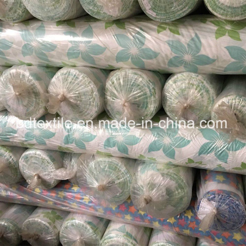 Double Brushed Microfiber Printed Bed Sheet Fabric