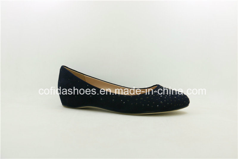 Latest Fashion Comfort Leather Ballet Lady Shoes
