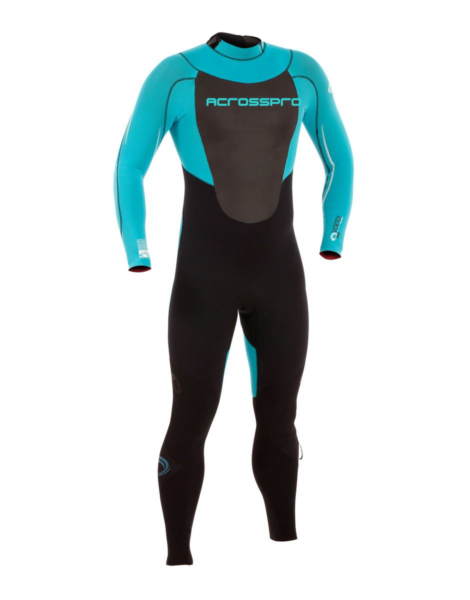 4/3/2mm Mens Surfing Zip Back Wetsuit