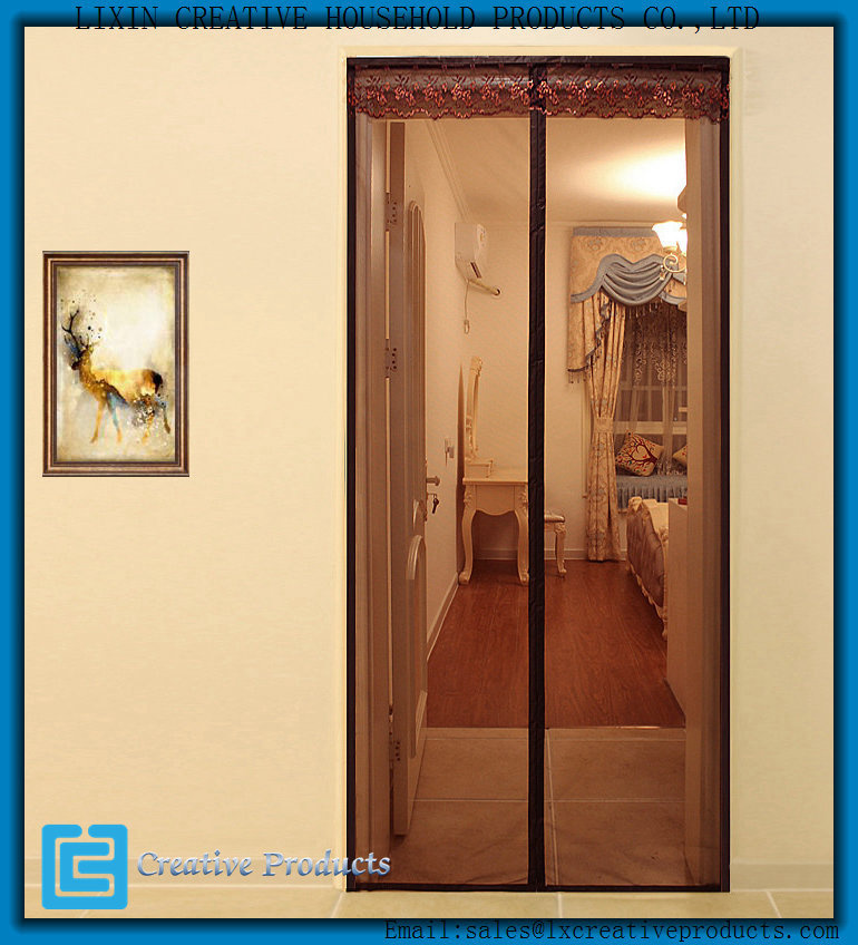 2017 Summer Win Magnetic Screen Doors/Retractable Window Screens/Fly Mesh