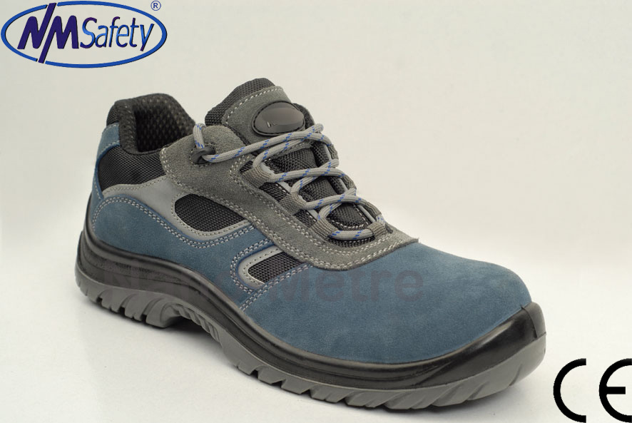 Nmsafety CE Certified PU Injection Work Safety Shoes