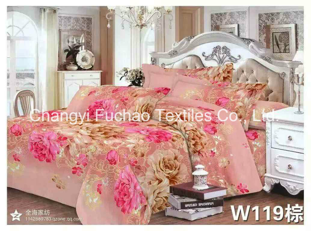 High Quality Home Textile Bedding Set/ Bed Sheet