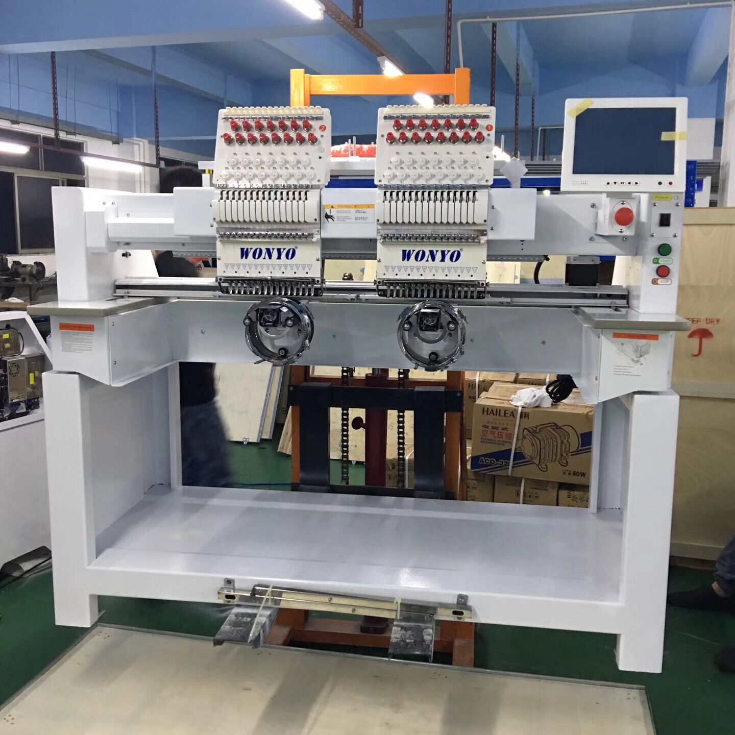 Computerized Embroidery Machine High Speed as Good as Barudan Machine