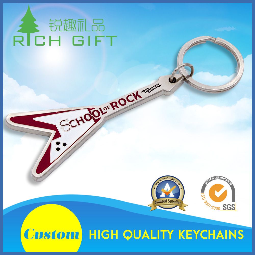 Custom High Quality Keychain with School of Rock Logo