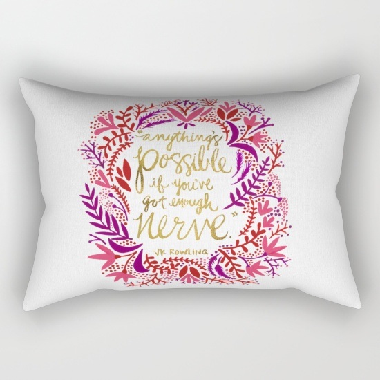 Embroidery Cushion Fashion Decorative Lumbar Pillow Pillow (XPL-03)