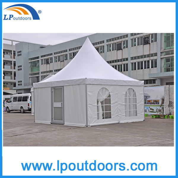 2016 New Design Party Pagoda Tent with Transparent PVC Window