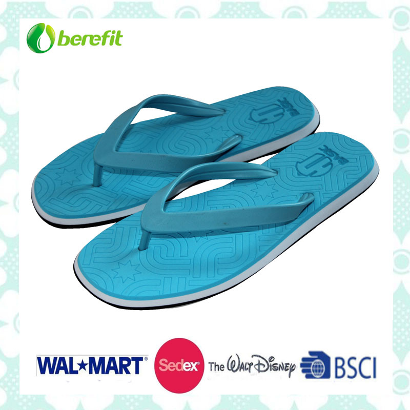 PVC Upper and EVA Sole, Confortable Wear Feeling, Men's Slippers